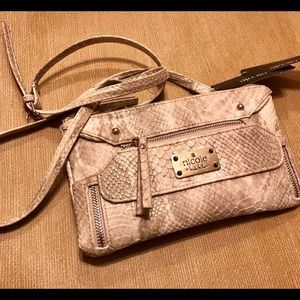 NICOLE BY NICOLE MILLER WRISTLET CROSSBODY…